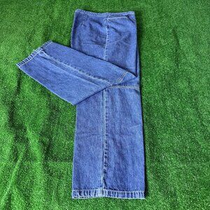 Norton Studio Vintage 90s Jeans Women's 16W Blue Straight Leg Retro Denim Pants